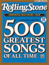 ROLLING STONE 500 GREATEST SONGS OF ALL TIME #2 FLUTE BK/CD cover